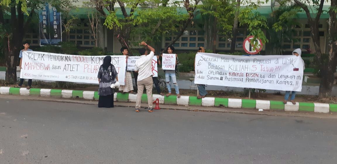 Staf Kemahasiswaan Ancam Bubarkan Paksa Jika Nekat Aksi Lagi