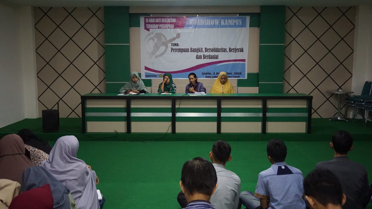 BEM FAI UMI : Memperingati 16 Hari Anti Kekerasan Terhadap Perempuan