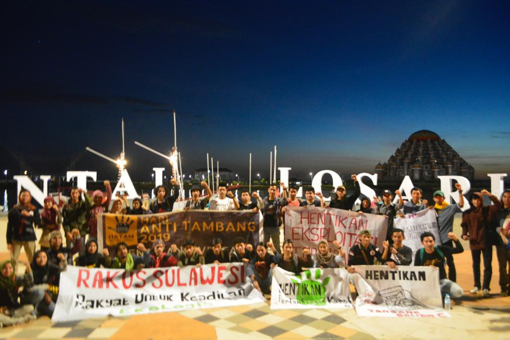 Peringati HATAM, Massa Kampanyekan Dampak Ekologis Pertambangan di Sulsel