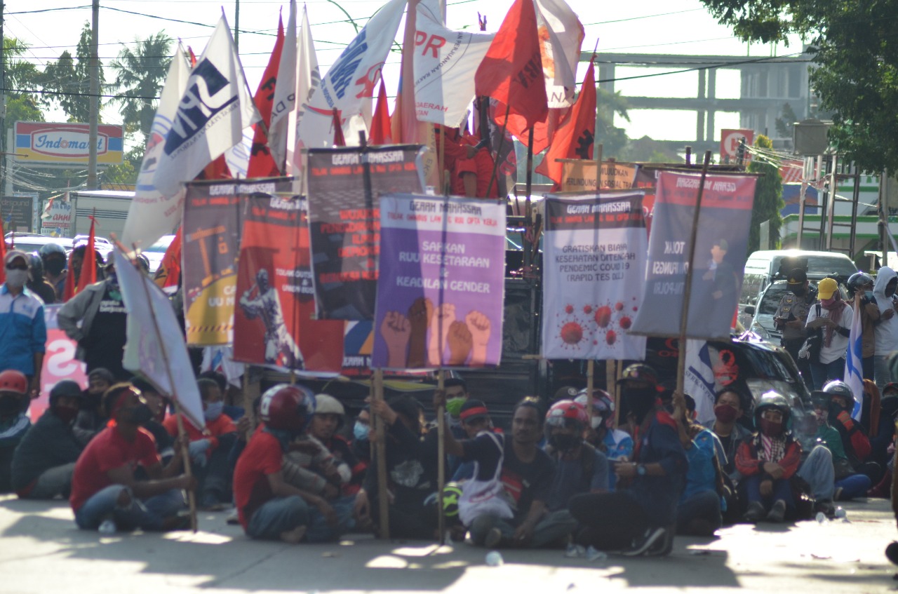 Gerak Makassar Sebut RUU Ciptaker Lebih Berbahaya dari Produk Hukum Kolonial