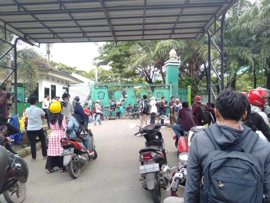 Mahasiswa FT-UMI Menuntut Pertanggung Jawaban Kampus Atas Hilangnya Motor Mahasiswa