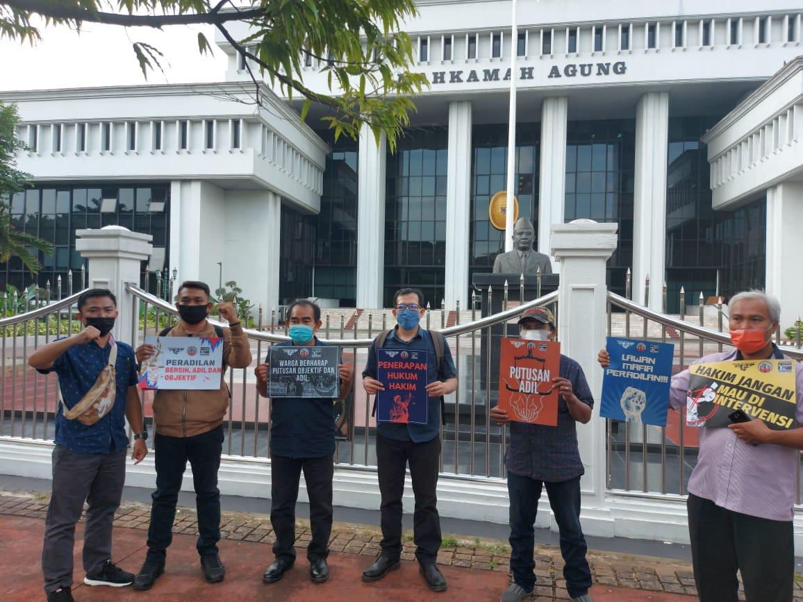 Aliansi Bara-baraya Bersatu Datangi MA, Laporkan Dugaan Praktik Mafia Peradilan