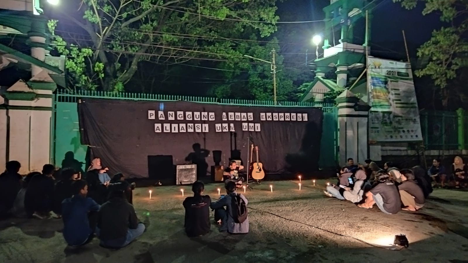 Aliansi UKM UMI, Peringati Maulid Nabi dan Panggung Bebas Ekspresi
