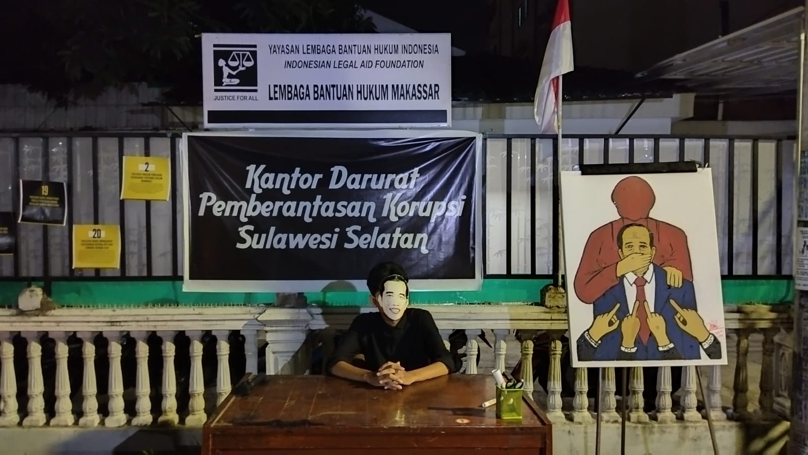 LBH Bersama Koalisi Masyarakat Sipil Adakan SulSel Tolak Bala