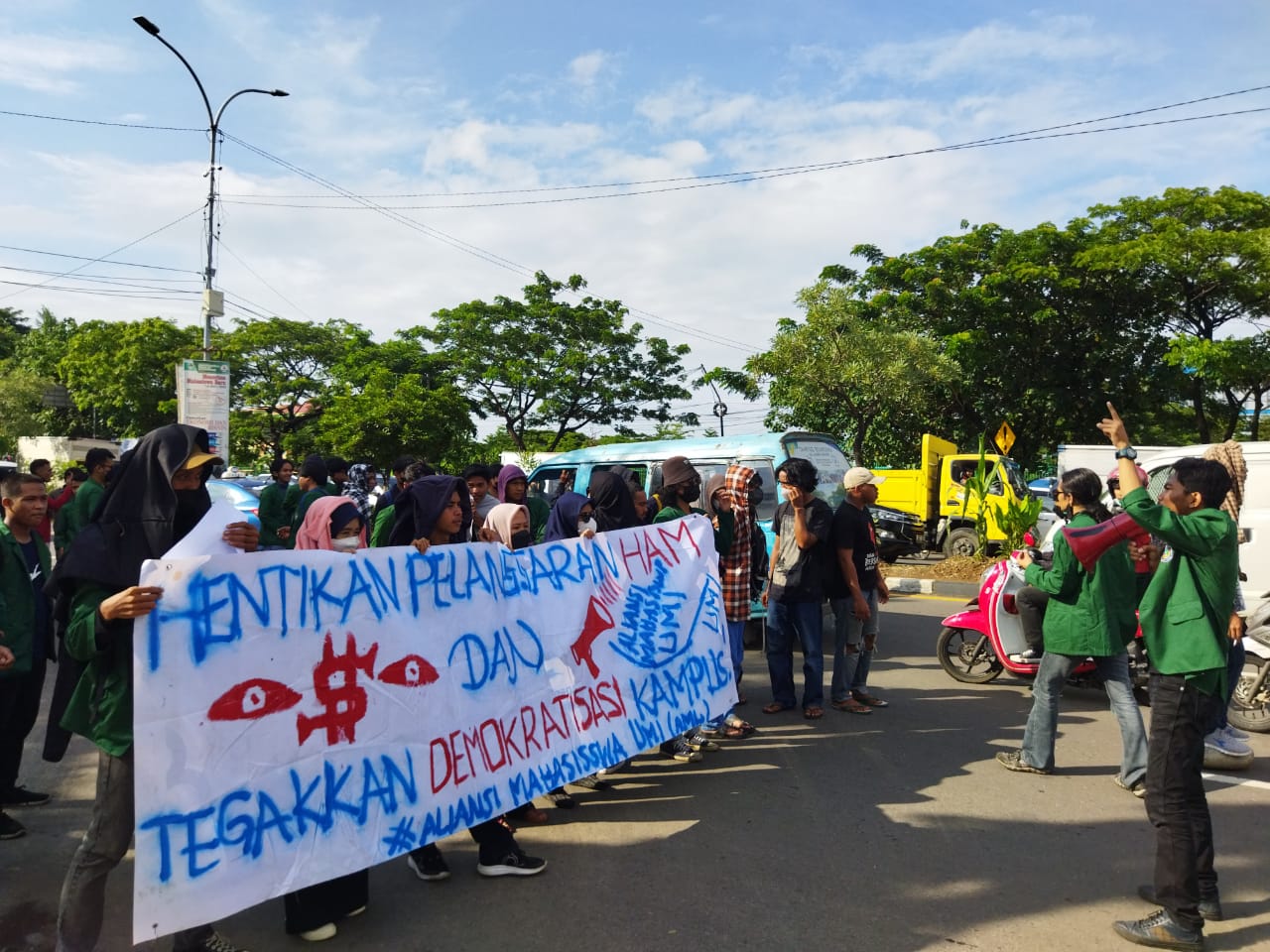 AMU Gelar Aksi Pra Kondisi Hari HAM