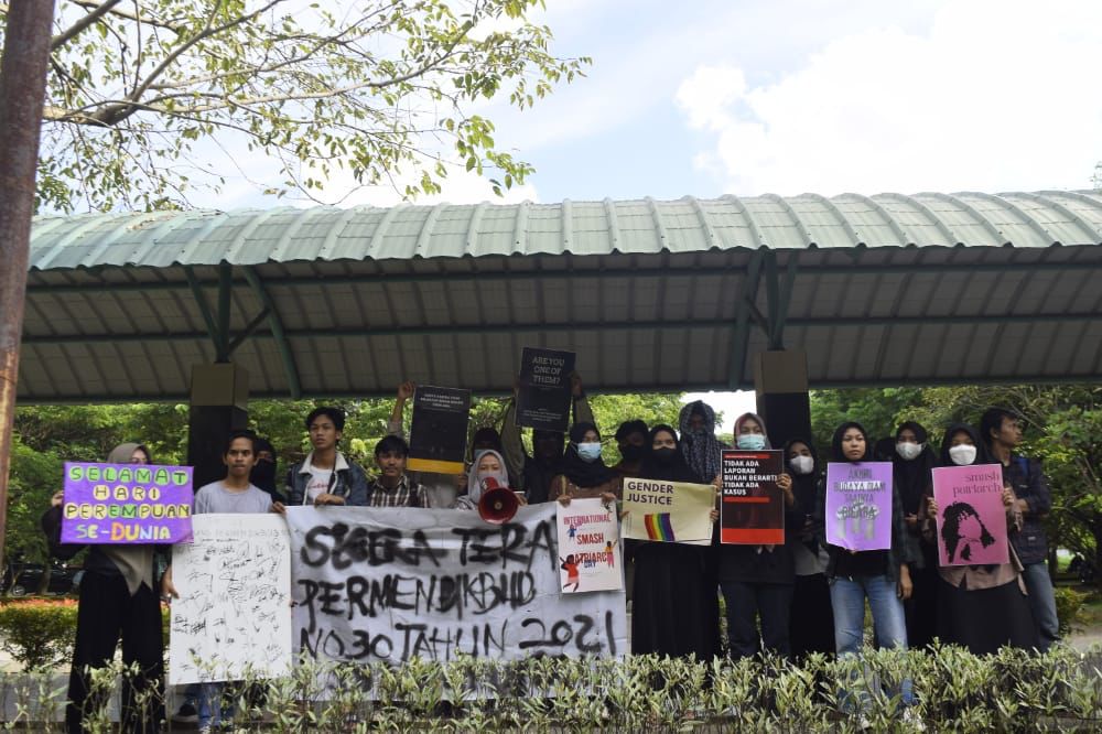 Rayakan IWD, Fosis Kembali Angkat Isu Kekerasan Seksual di Kampus UMI