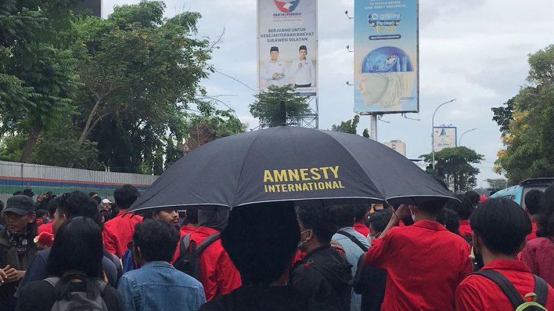 Aksi Kamisan Makassar Tuntut Pemenuhan Hak Korban Kasus Paniai