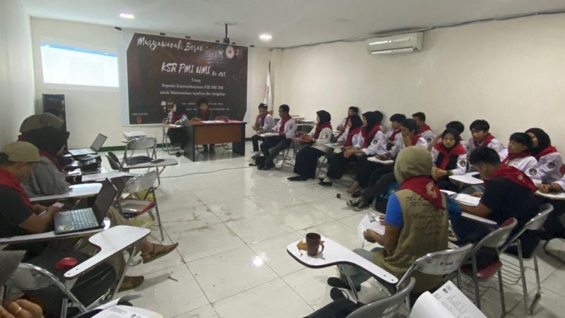 KSR PMI-UMI Mubes Ke-16, Arif Nurhidayat Terpilih Jadi Formature Ketua